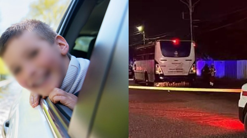 Un nene sacó la cabeza por la ventanilla del colectivo, se golpeó con un poste y murió