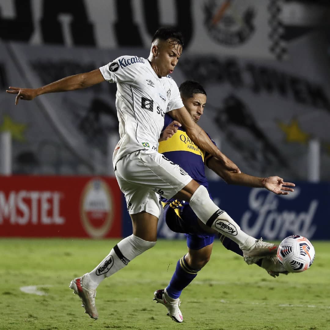 Boca perdió 1 a 0 ante Santos en Brasil y definirá la clasificación de local