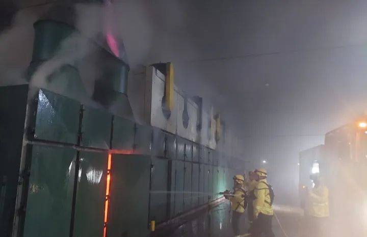 Incendio en un parque industrial del interior correntino