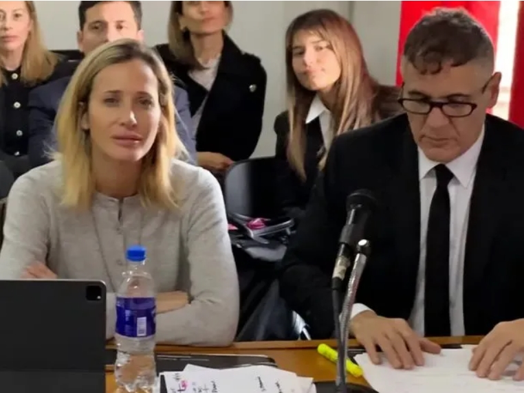 Interrumpieron el juicio de Julieta Prandi contra su ex marido