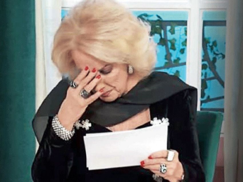 El dolor de Mirtha Legrand en el último adiós a Nelly Trenti, su histórica locutora